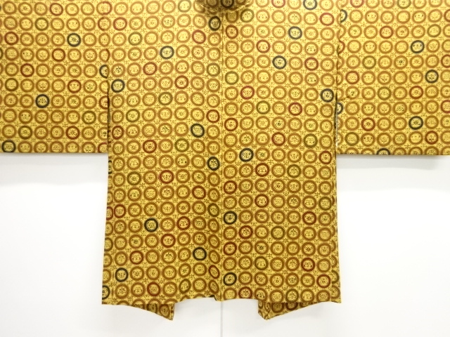 JAPANESE HAORI COAT / ROUND & BUTTERFLY